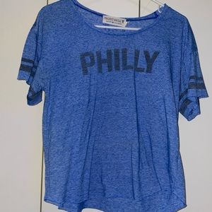 Project Social T “Philly” crop t-shirt size S